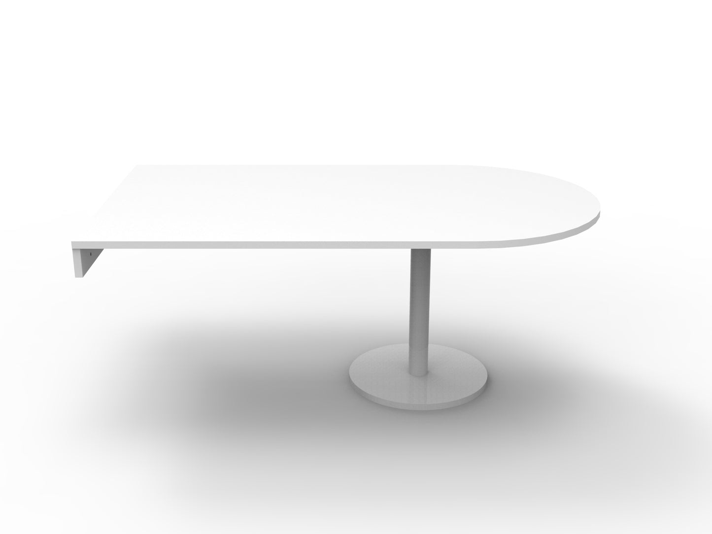 D-End Table Disk Base