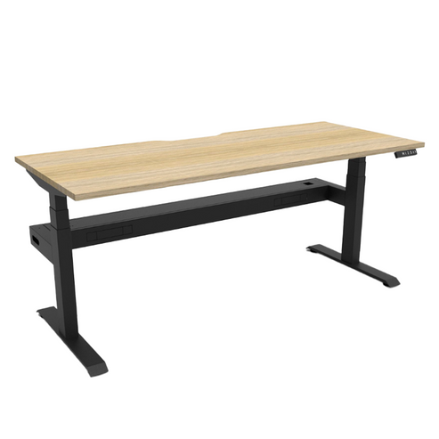 Boost+ Single Height Adjustable Desk – Corella Office Furniture