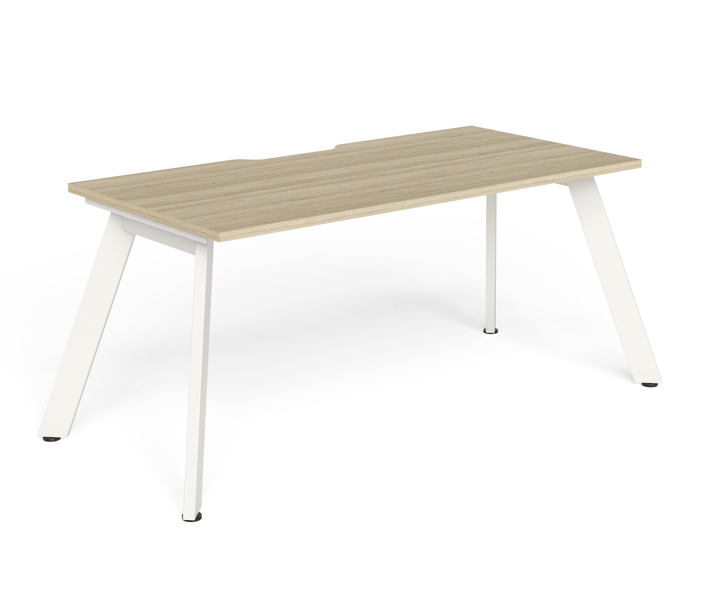 Linear Single Steel Frame Desk